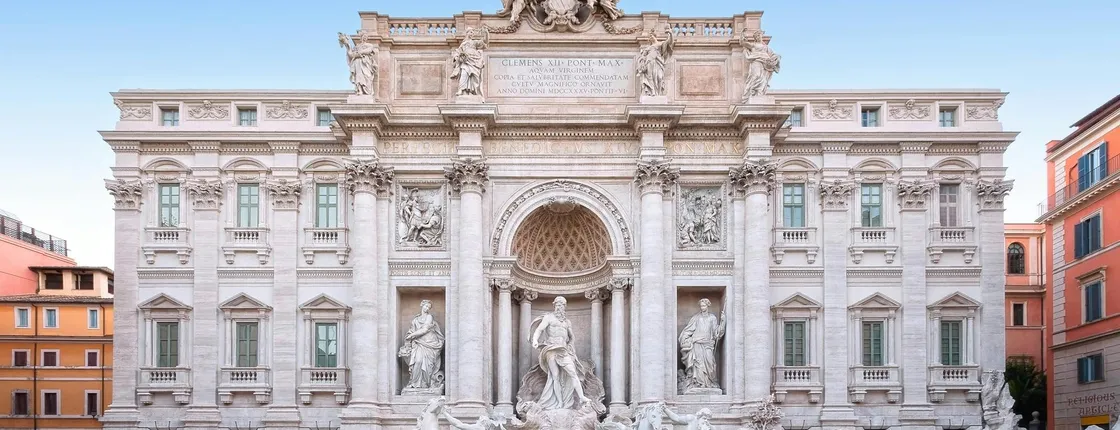 Exclusive rooftop aperitif in Rome with Trevi Fountain view