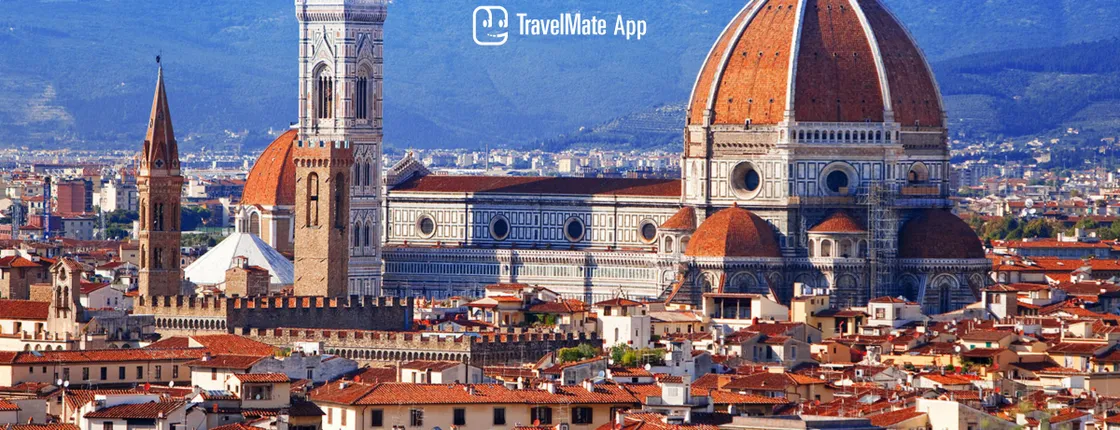 Florence audio guide with TravelMate app