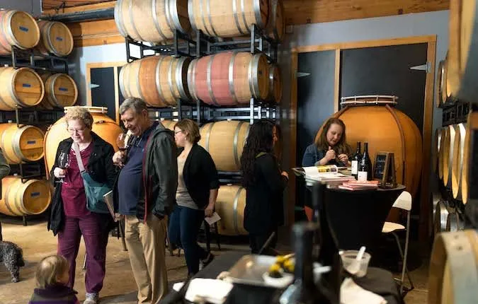 Warehouse wine pass