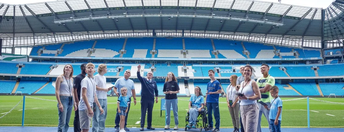 The Manchester City guided stadium tour