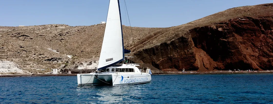 Semi private sunset cruise in Santorini