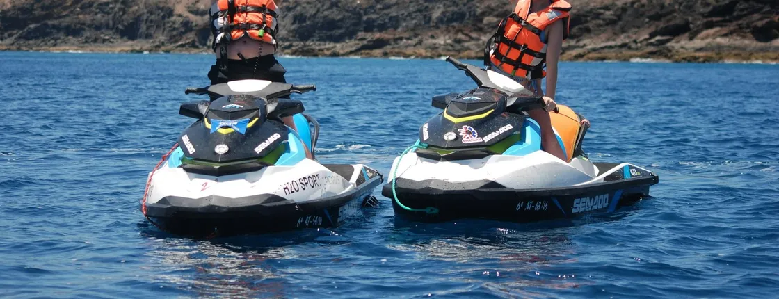 Lanzarote Jet Ski South Route with transport