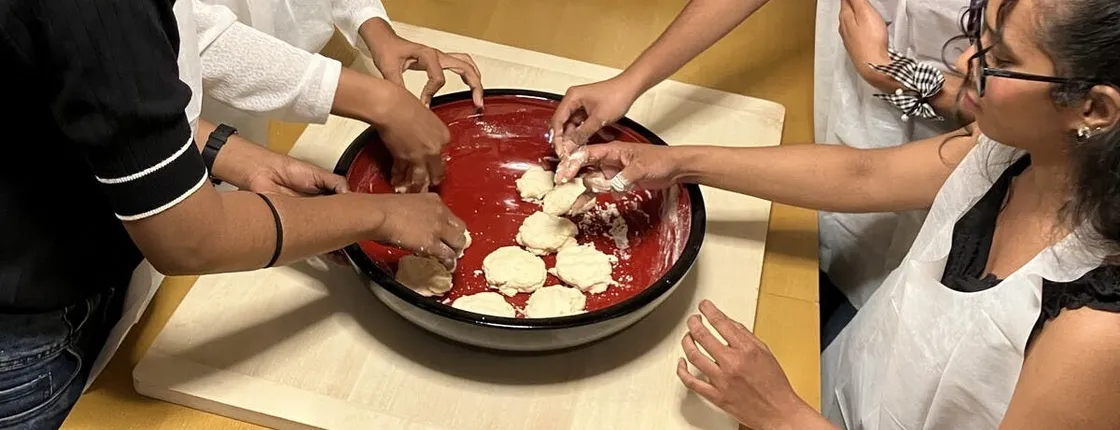 Authentic udon making workshop in Nara