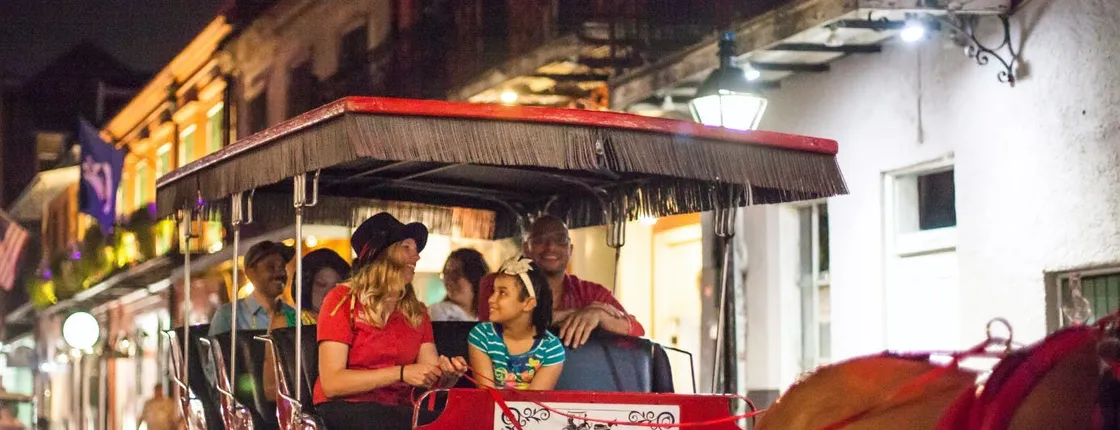 History and haunts carriage tour in New Orleans