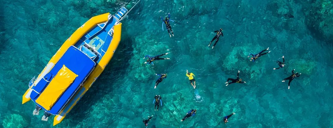 Ocean rafting southern lights tour Whitehaven Beach