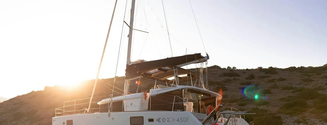 Chania Old Port Catamaran Cruises to Agioi Theodoroi Island