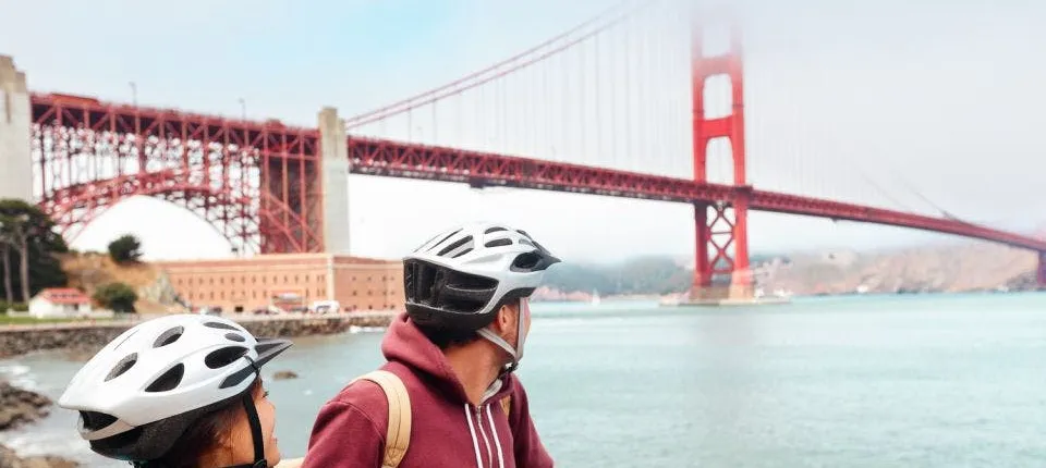 San Francisco Golden Gate Bridge bike and brew tour