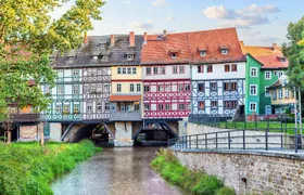 Erfurt city walking tour in 2 hours with a local