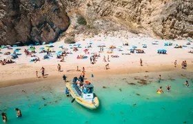Taxi boat to Ribeiro do Cavalo Beach