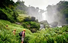 Bolaven Plateau Waterfall Trek in Pakse