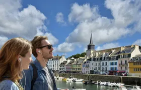 The 1884 sardine fishing crisis immersive audio tour in Le Palais