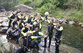 Canyoning tryout Val Vira