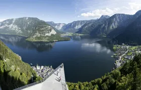 Salzbergbahn roundtrip funicular ticket and Welterbeblick Skywalk