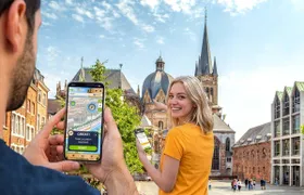Self-guided digital scavenger hunt in Aachen