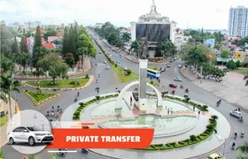 Buon Ma Thuot Airport to hotel one-way private transfer