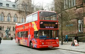 City Sightseeing hop-on hop-off bus tour of Chester