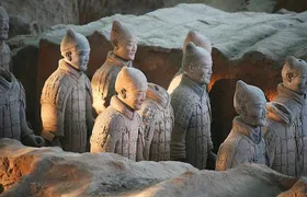 Mini Group Xian Day Tour to Terracotta Army, City Wall, Pagoda and Muslim Bazaar