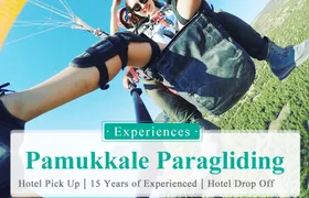 Turkey Denizli Pamukkale Tandem Paragliding Tour