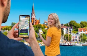 Self-guided digital scavenger hunt in Flensburg