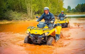 One hour quad ride between Nantes and La Baule