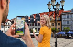 Self-guided digital scavenger hunt in Naumburg