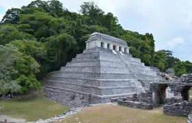 Palenque and Jungle Waterfalls from Tuxtla Gutierrez