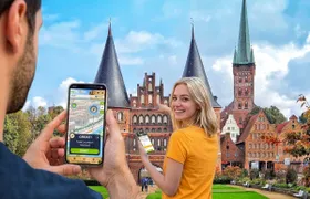 Self-guided digital scavenger hunt in Lübeck