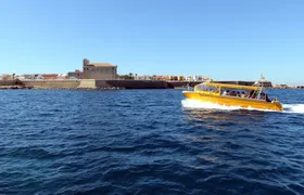 Tabarca island round-trip ticket from Santa Pola by taxi boat