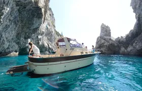 Small Group Capri Island Boat Ride with Swimming and Limoncello