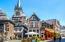 Aachen audio walking tour with cathedral and imperial heritage