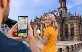 Self-guided digital scavenger hunt in Saarbrücken