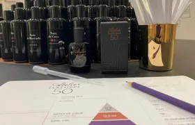 Classic workshop at Molinard Parfums in Grasse city centre