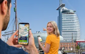 Self-guided digital scavenger hunt in Bremerhaven