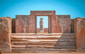 Tiwanaku archaeological site guided day trip from La Paz