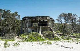 Bribie Island 4WD beach and bunker tour