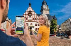 Self-guided digital scavenger hunt in Plauen