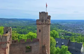 Three hilltop castles tour along the Bergstrasse