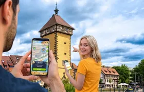 Self-guided digital scavenger hunt in Reutlingen