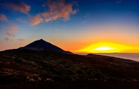 Teide by night from the south and west – German tour