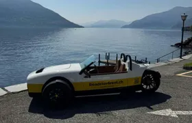 3-wheeled Vanderhall roadster tour from Locarno