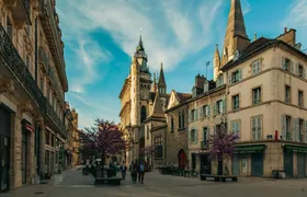 Dijon audio walking tour through medieval streets and townhouses
