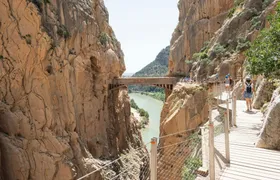 Caminito del Rey hiking trail tour from the Costa del Sol