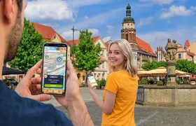 Self-guided digital scavenger hunt in Cottbus