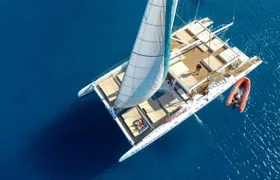 Relaxing adults-only Blue Lagoon catamaran trip