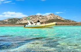 Asinara dinghy tour with aperitif from Stintino