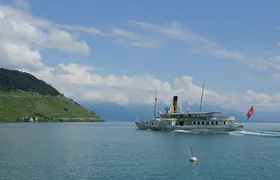 Cruise to discover the Lavaux vineyards and the Montreux-Vevey region from Lausanne
