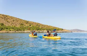 2-hour kayak tour around the 3 islands of the Mar Menor