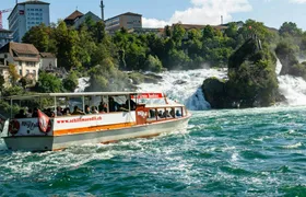 Circular river cruise from the Rhine Falls to Rheinau
