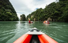 Two-day Lan Ha Bay adventure tour from Cat Ba Town with overnight bungalow stay