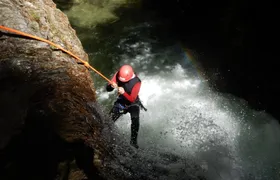 Canyoning beginner tour through the Alpenrosen Canyon